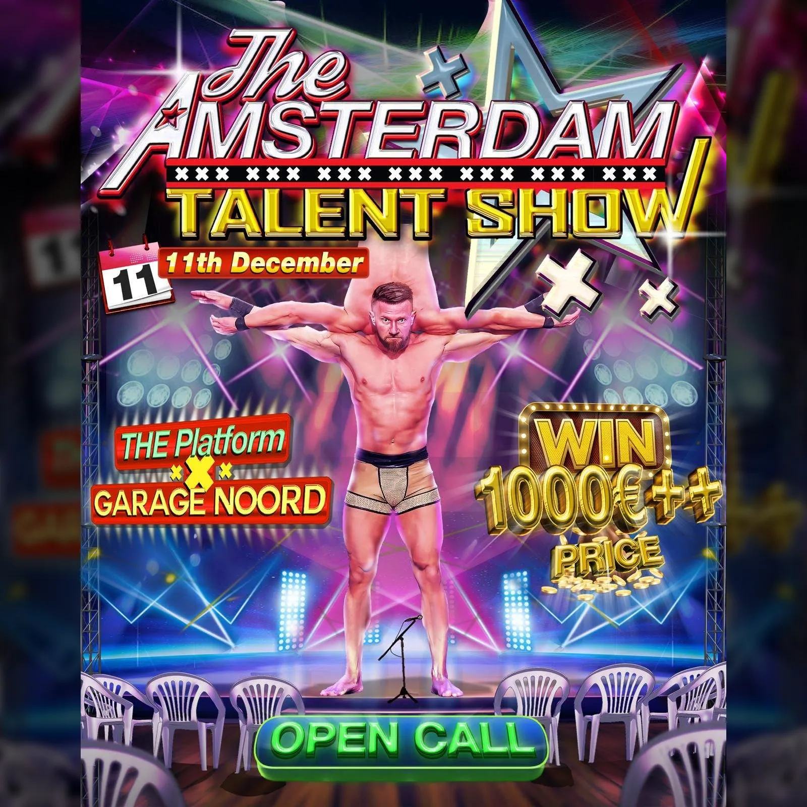 The Platform - The Amsterdam Talent Show (1000€ ++ PRICE)