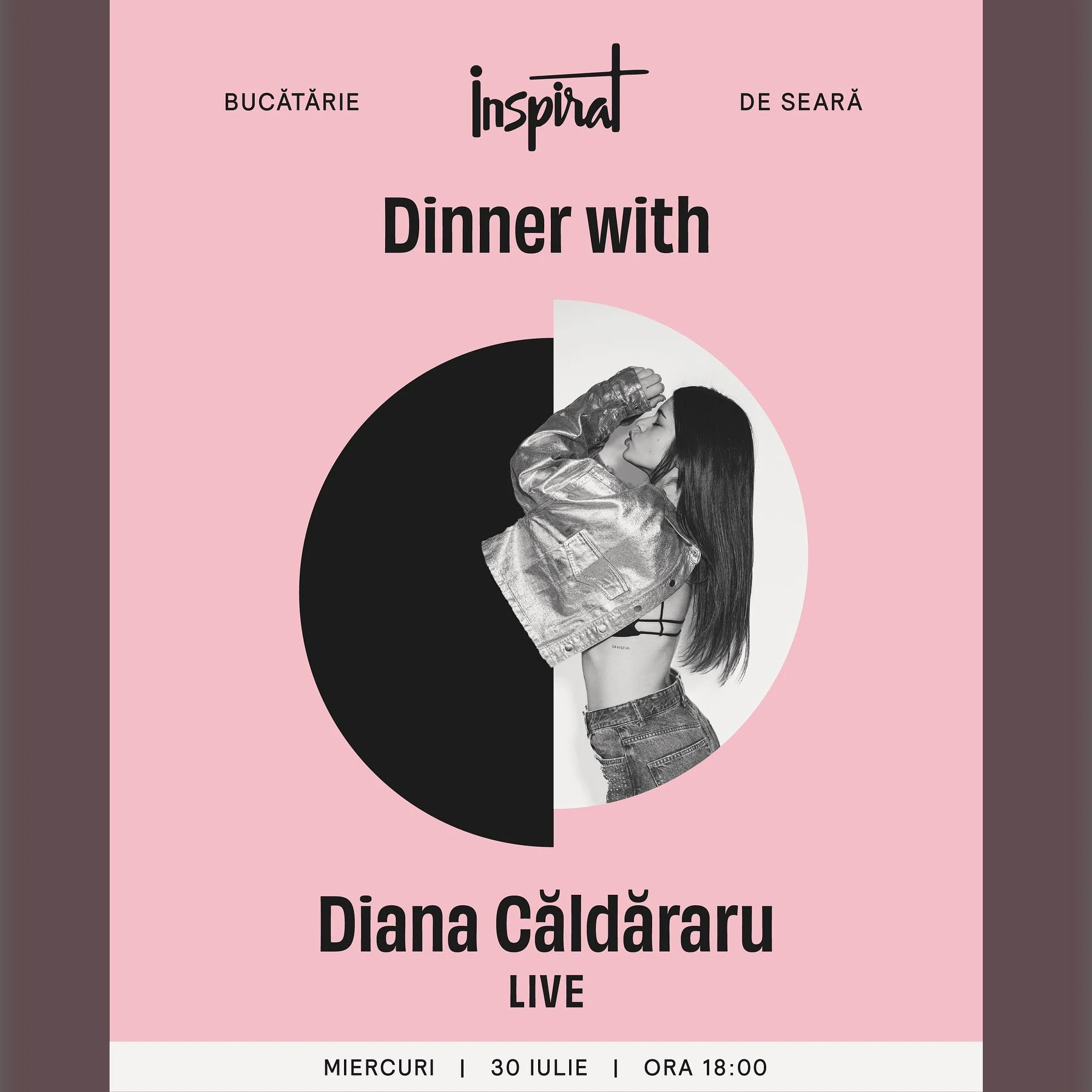 Dinner with Diana Căldăraru