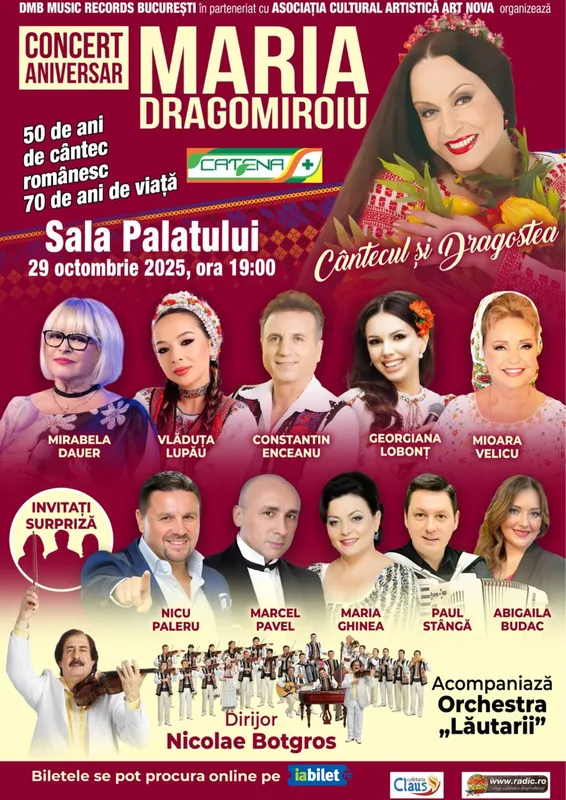 Concert aniversar - Maria Dragomiroiu