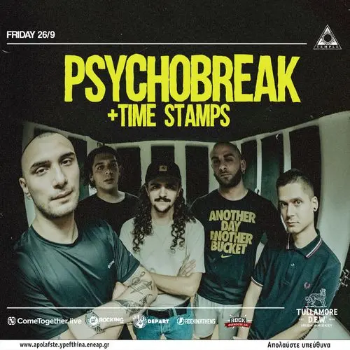 Psychobreak /w opening act: Time Stamps - live at Black Temple