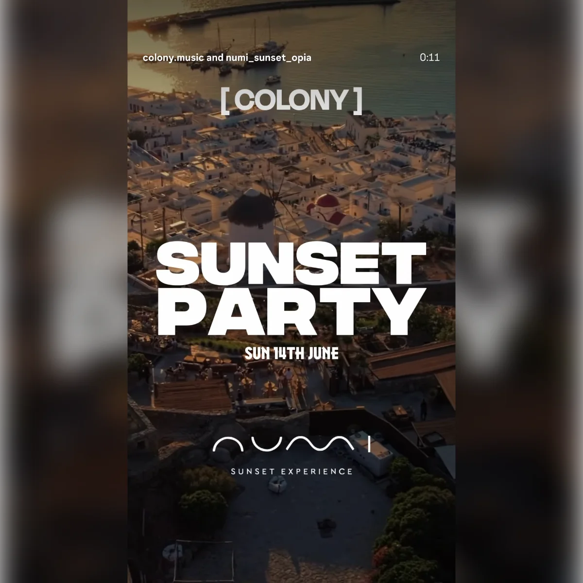 Sunset party