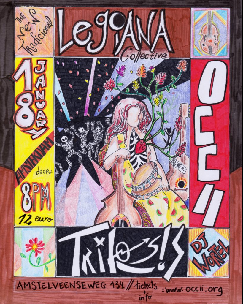 The New Tradicional presents: a night of crazy folk for crazy folk by crazy folk