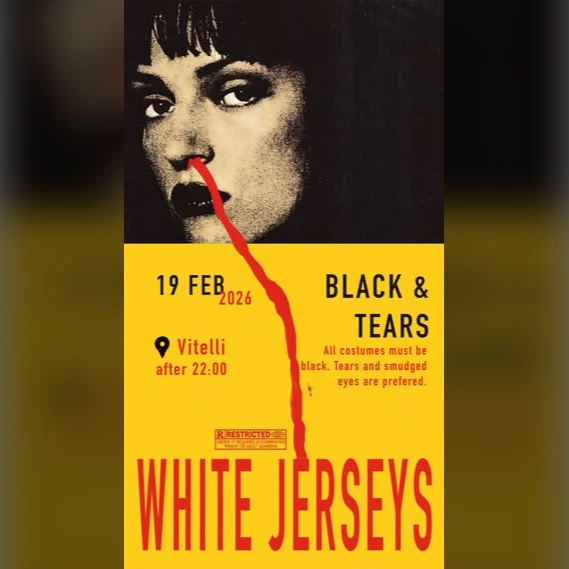 White Jerseys - Black & Tears