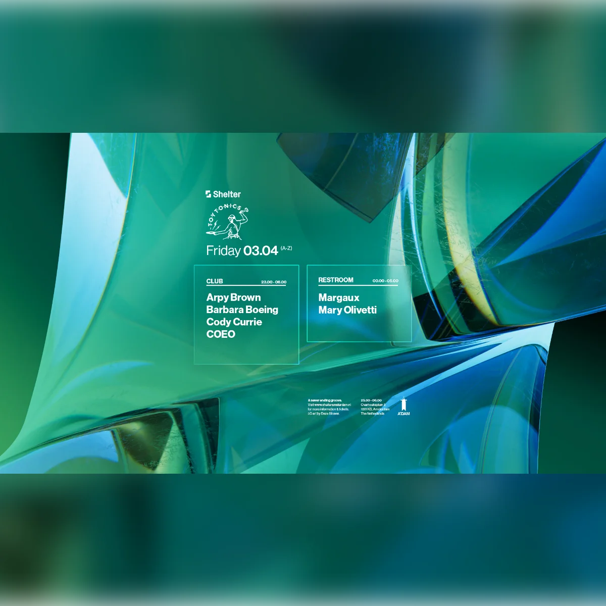 Shelter presents: Toy Tonics