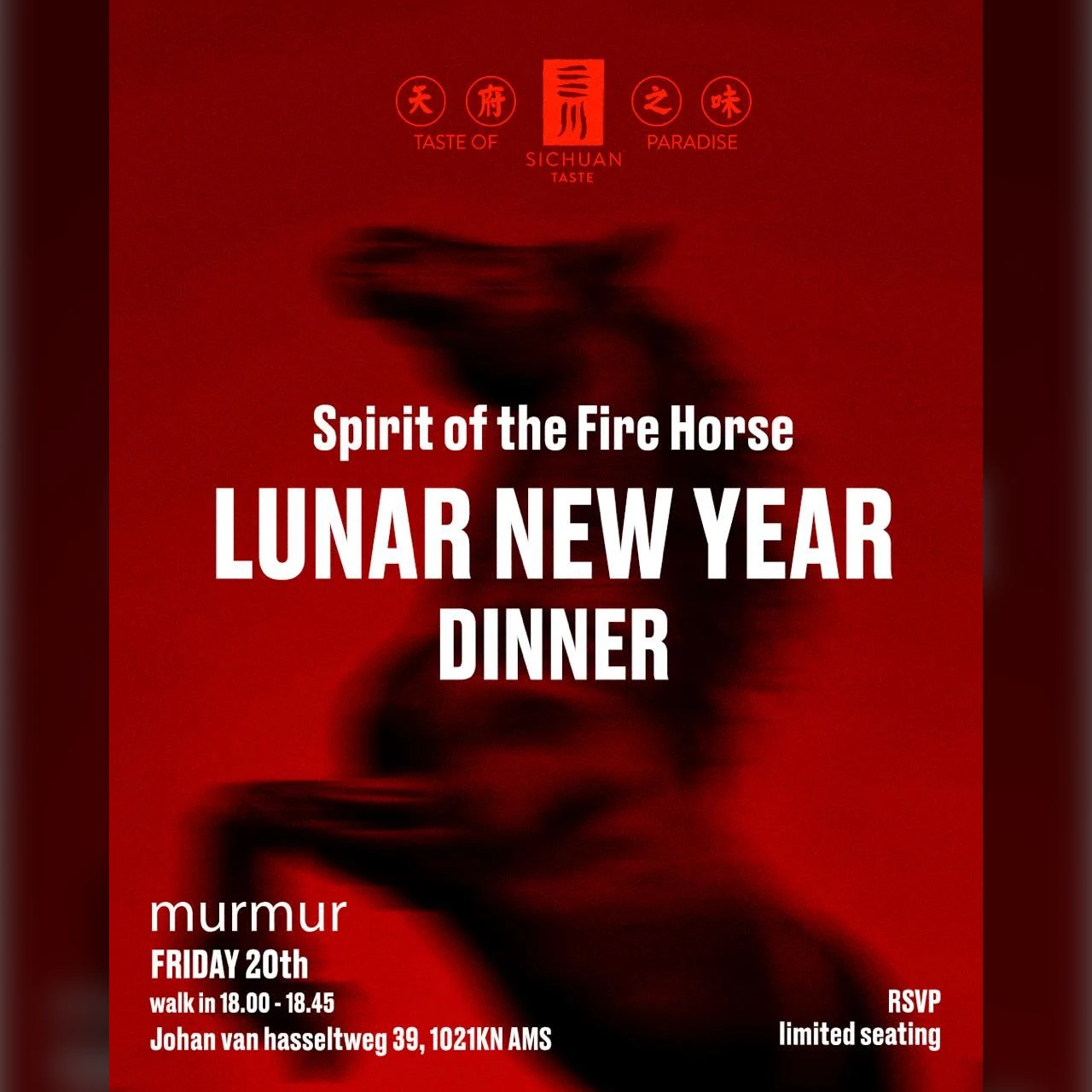 lunar new year // murmur x sichuan taste