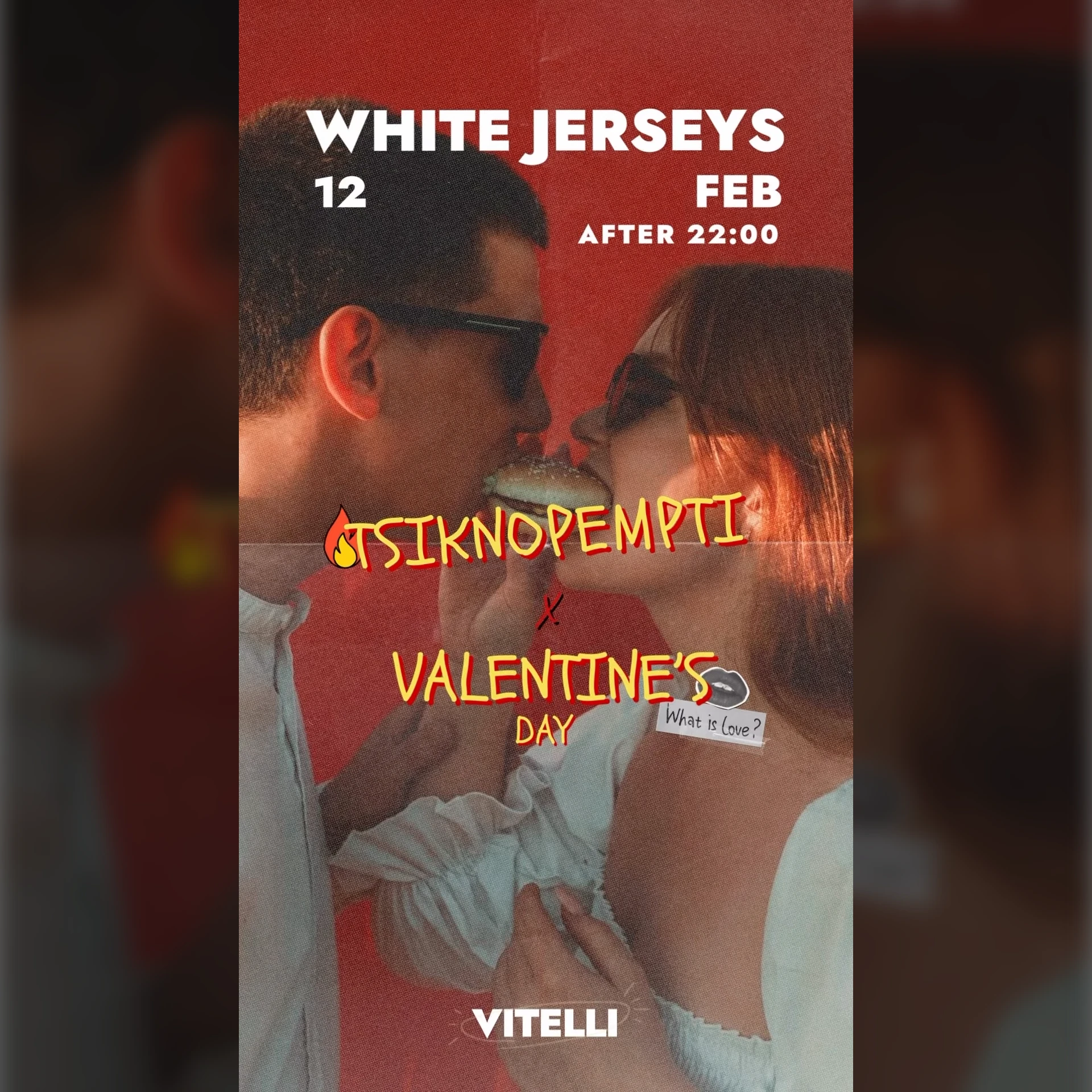 Tsiknopemti x Valentine's Day White Jerseys