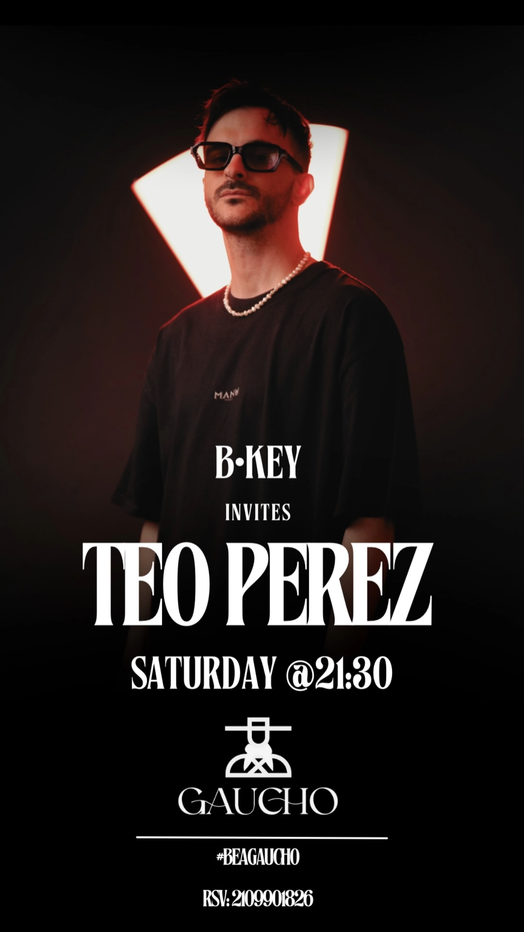 B KEY INVITES TEO PEREZ