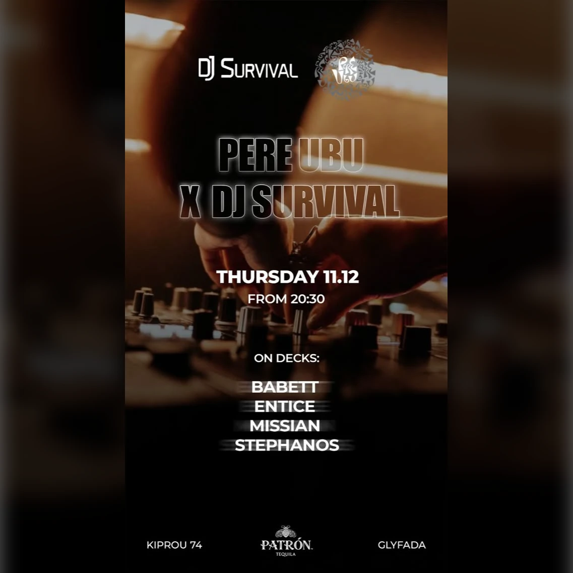 Pere Ubu x Dj Survival