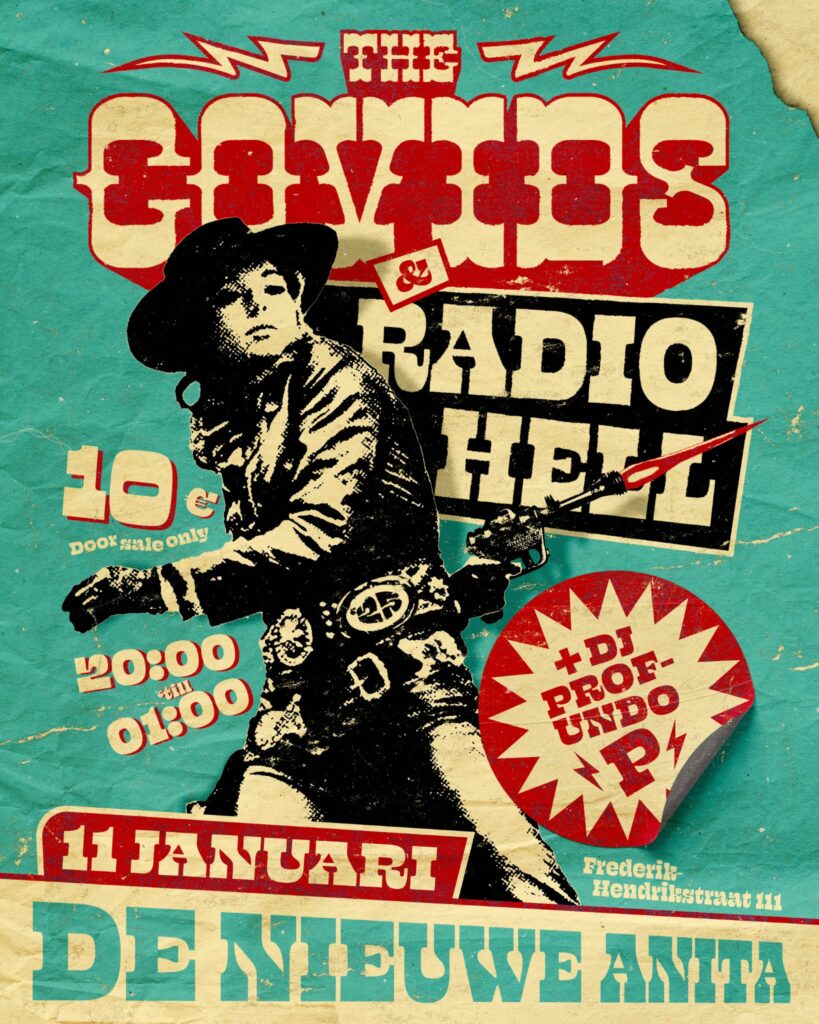 The Covids, Radio Hell & DJ Profundo P