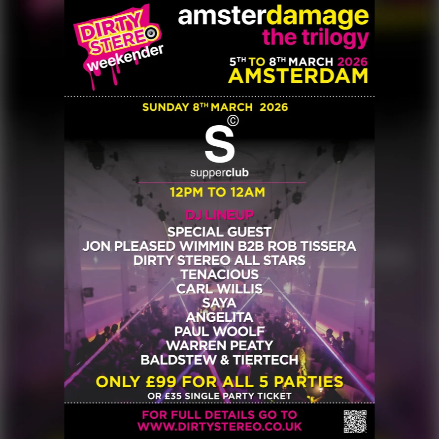 Supper Club | Dirty Stereo Amsterdamage 2026 