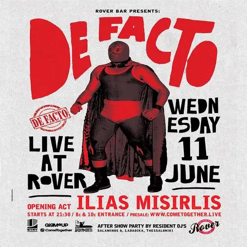 DE FACTO + Ilias Misirlis