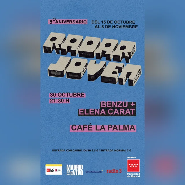 RADAR JOVEN: BENZÚ + ELENA CARAT - Benzú