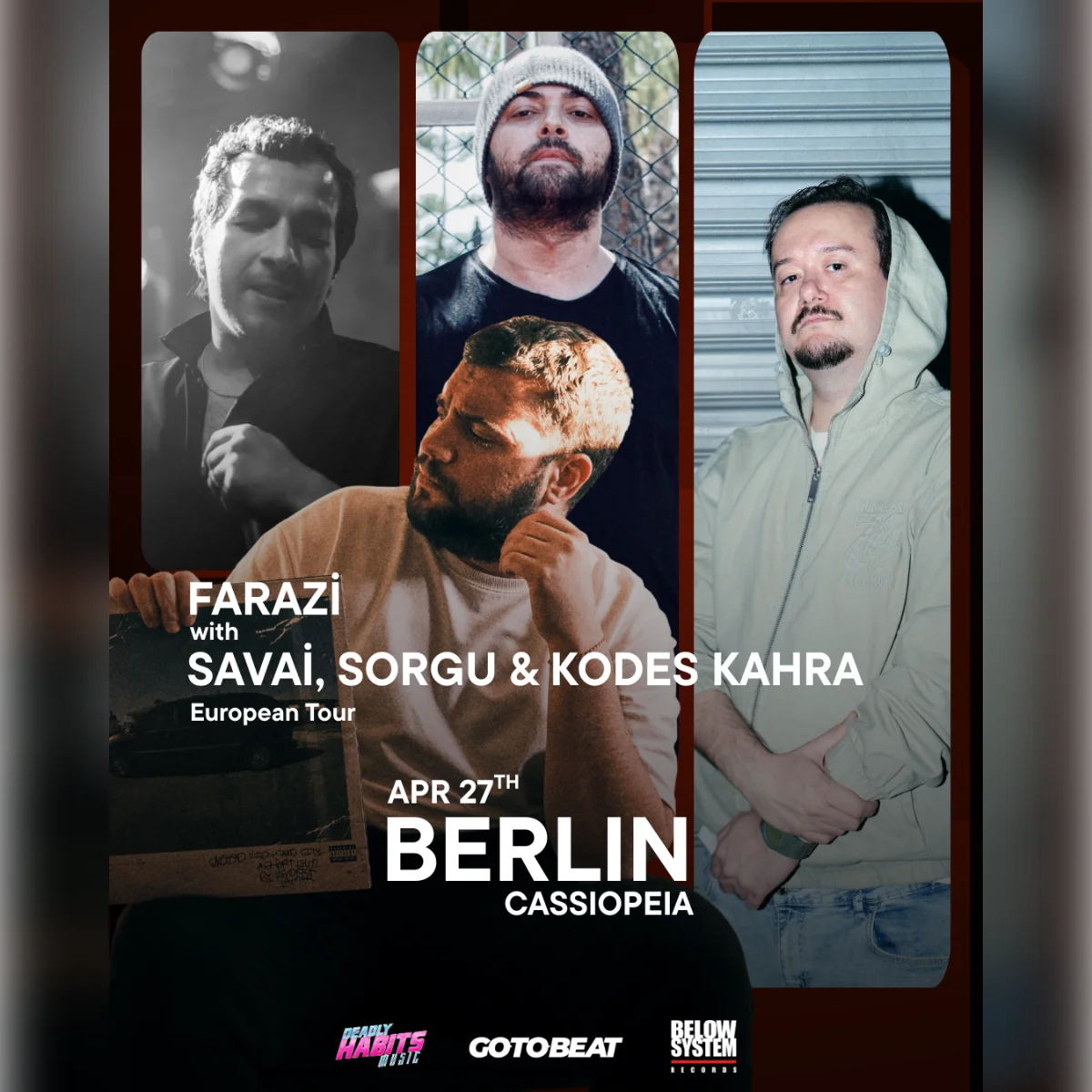 Gotobeat Presents Farazi & Friends: Savai, Sorgu & Kodes Kahra
