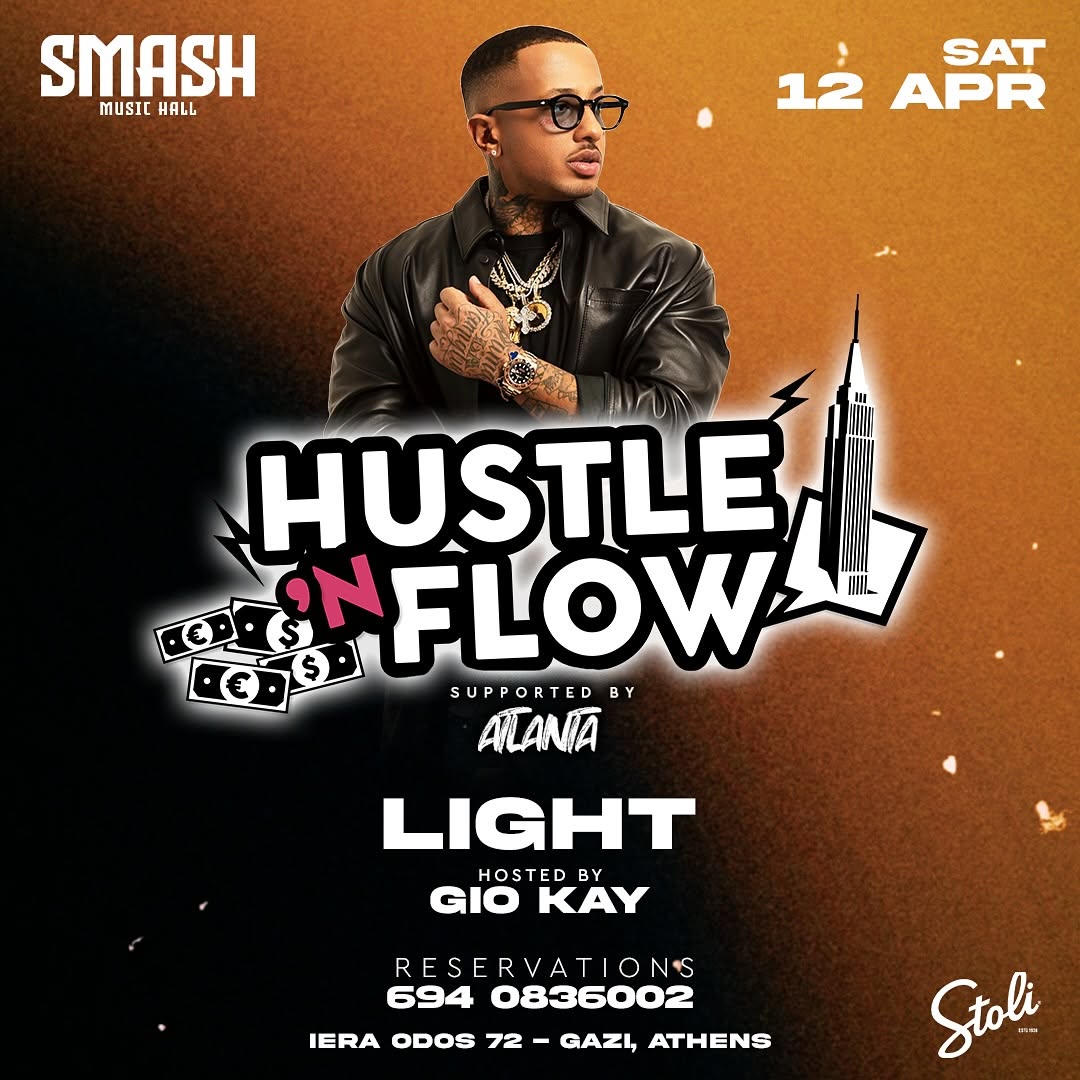 LIGHT AT SMASH MUSIC HALL WITH HUSTLE & FLOW