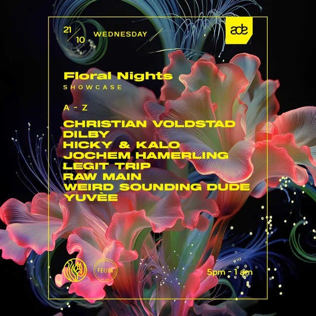 Floral Nights Showcase at ADE 2026 - Yuvèe