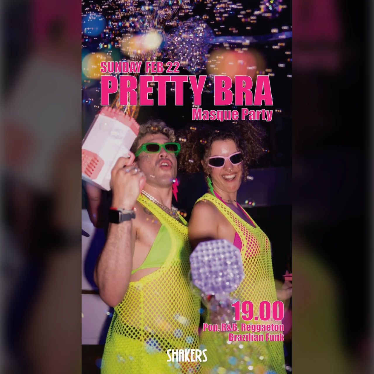 Pretty Bra Masque Party