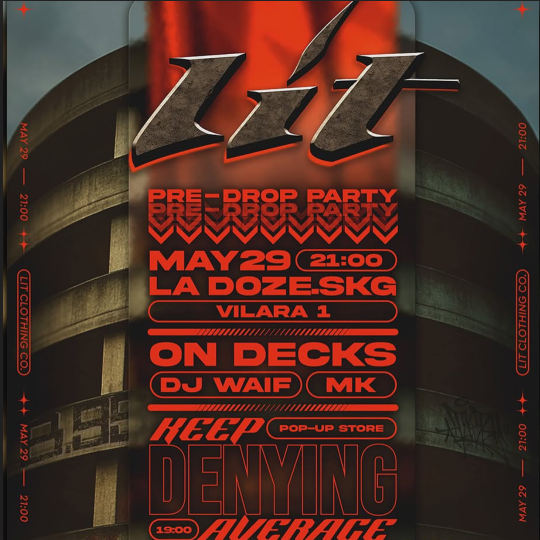 lit PRE-DROP PARTY