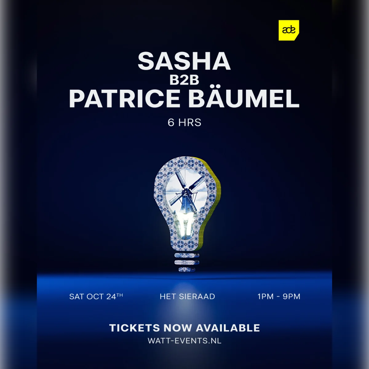 Sasha b2b Patrice Baumel - 6hrs ADE