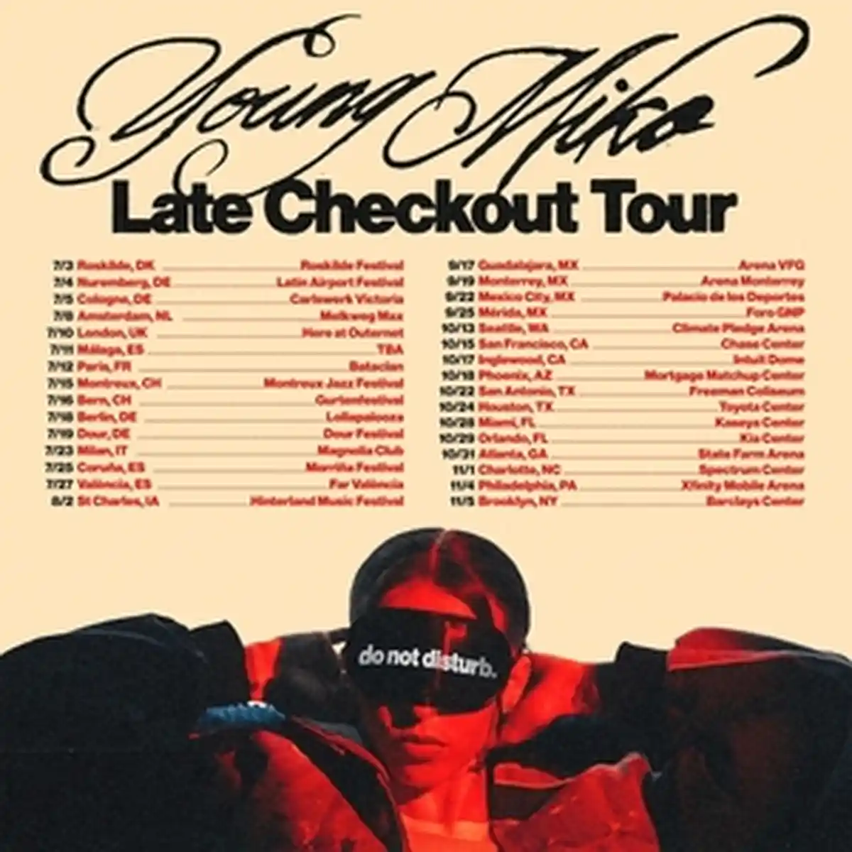 Young Miko: Late Checkout Tour