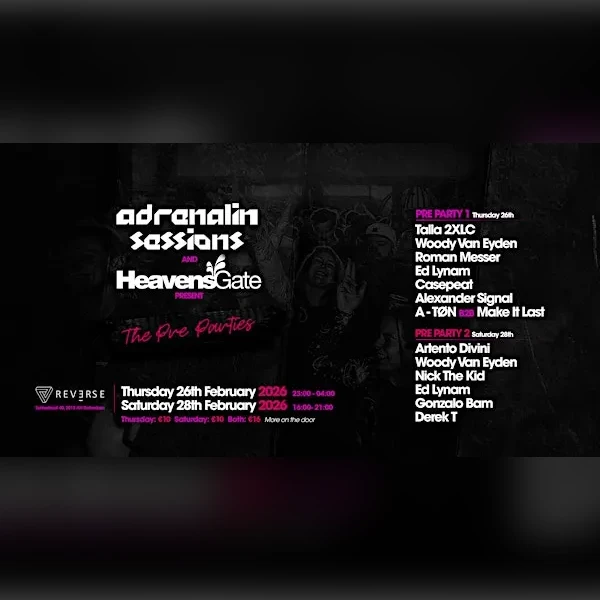 Adrenalin Sessions & HeavensGate Pres. The Pre Party 1 