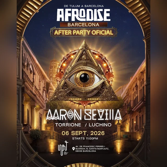 Afrodise After Party Oficial - Aaron Sevilla