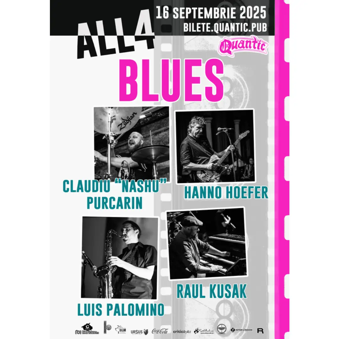 All 4 Blues cu: Hanno Hoefer, Raul Kusak, Claudiu Purcarin si Luis Angel Palomino Tuero