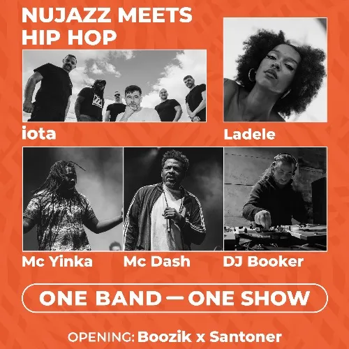 NU JAZZ MEETS HIP HOP | IOTA x LADELE x URBAN LYNX x DJ BOOKER