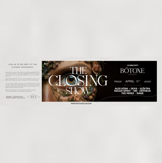 BOTOXE CLUB WINTER SEASON CLOSING