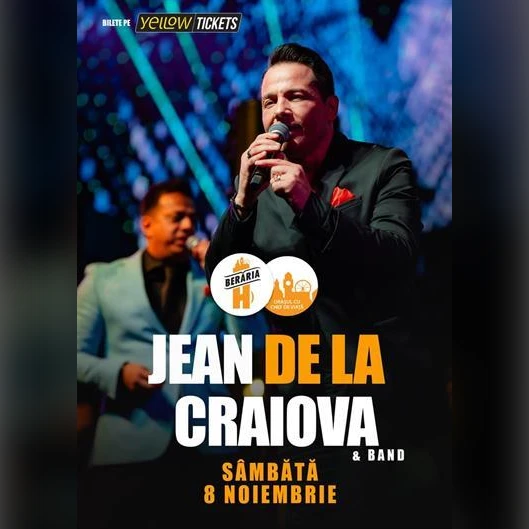 Jean de la Craiova și formația - concert în Orașul cu Chef de Viață