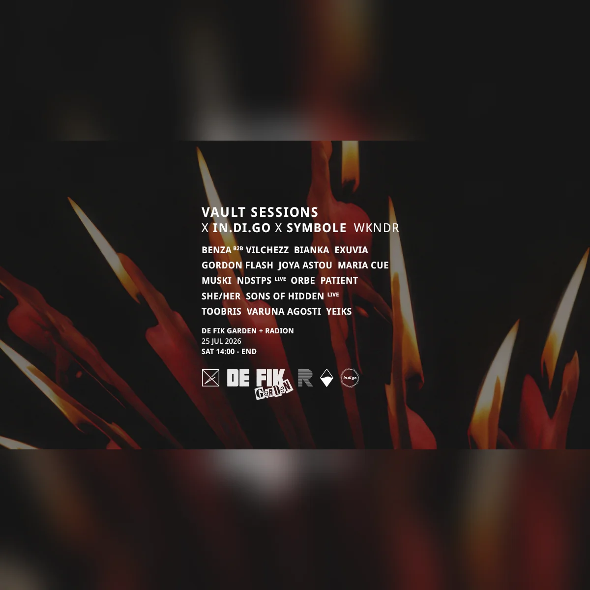 Vault Sessions x Symbole x In.di.go WKNDR - NIGHT
