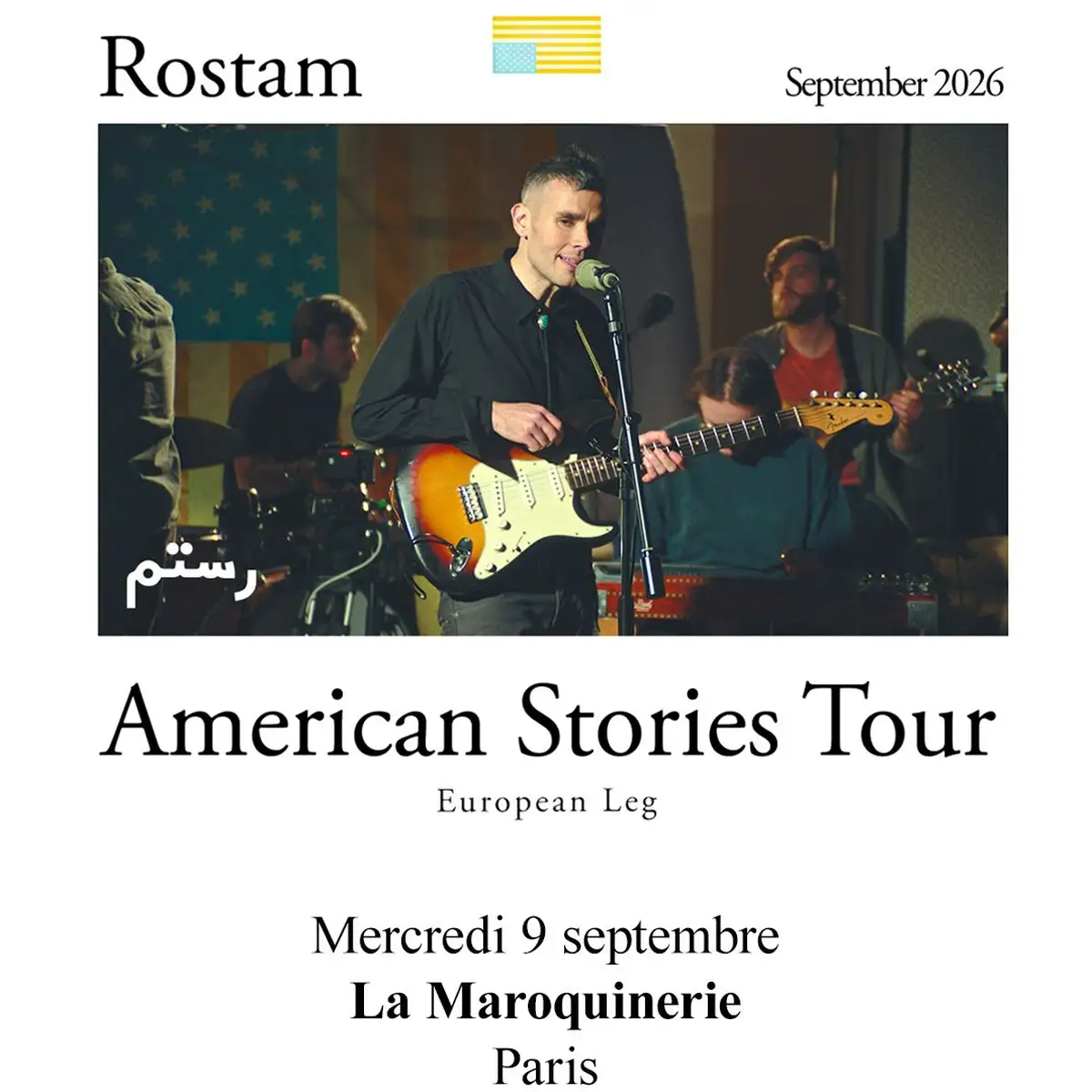Rostam: American Stories Tour