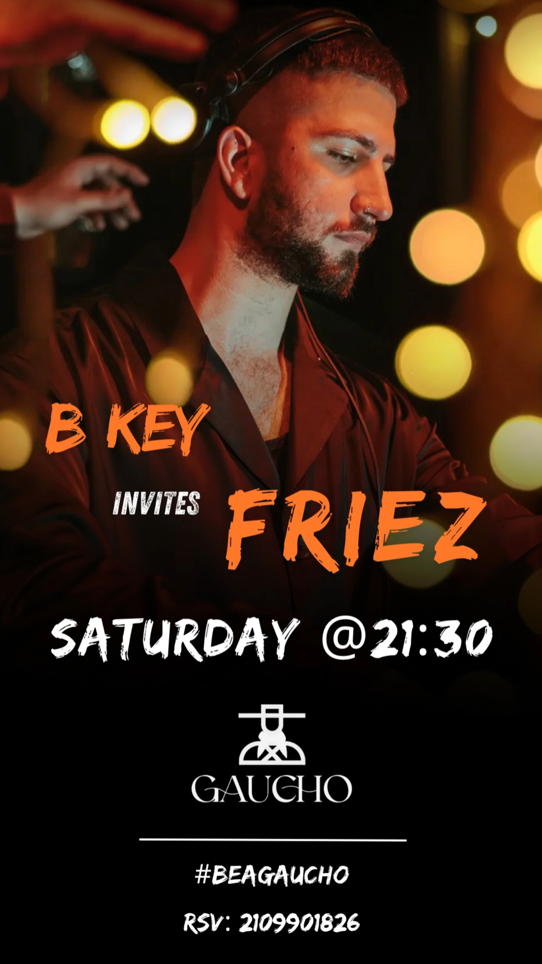 B KEY invtes FRIEZ
