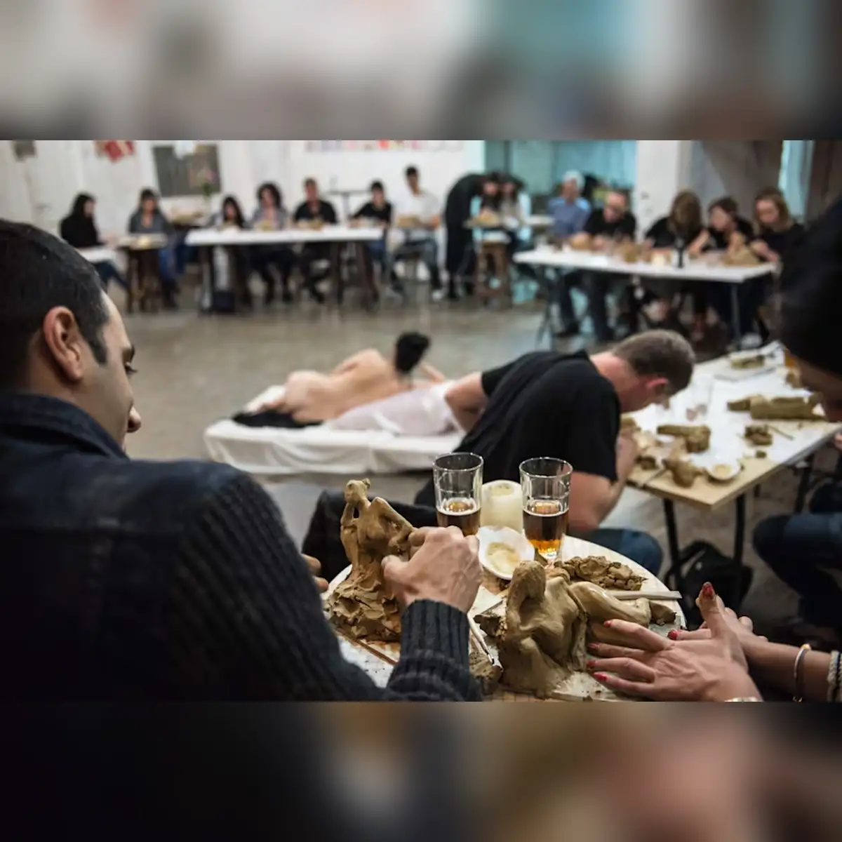 Clay & Wine Night | Life Model Sculpture Workshop