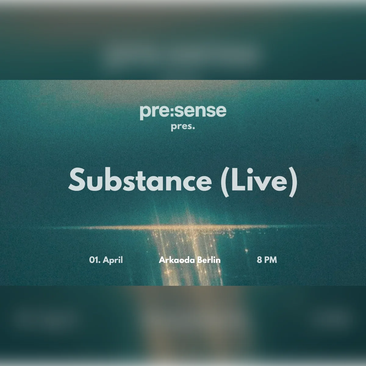 pre:sense pres. Substance