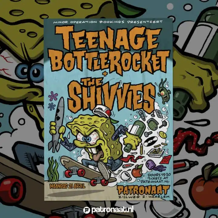 M.O.B. presents: Teenage Bottlerocket + The Shivies