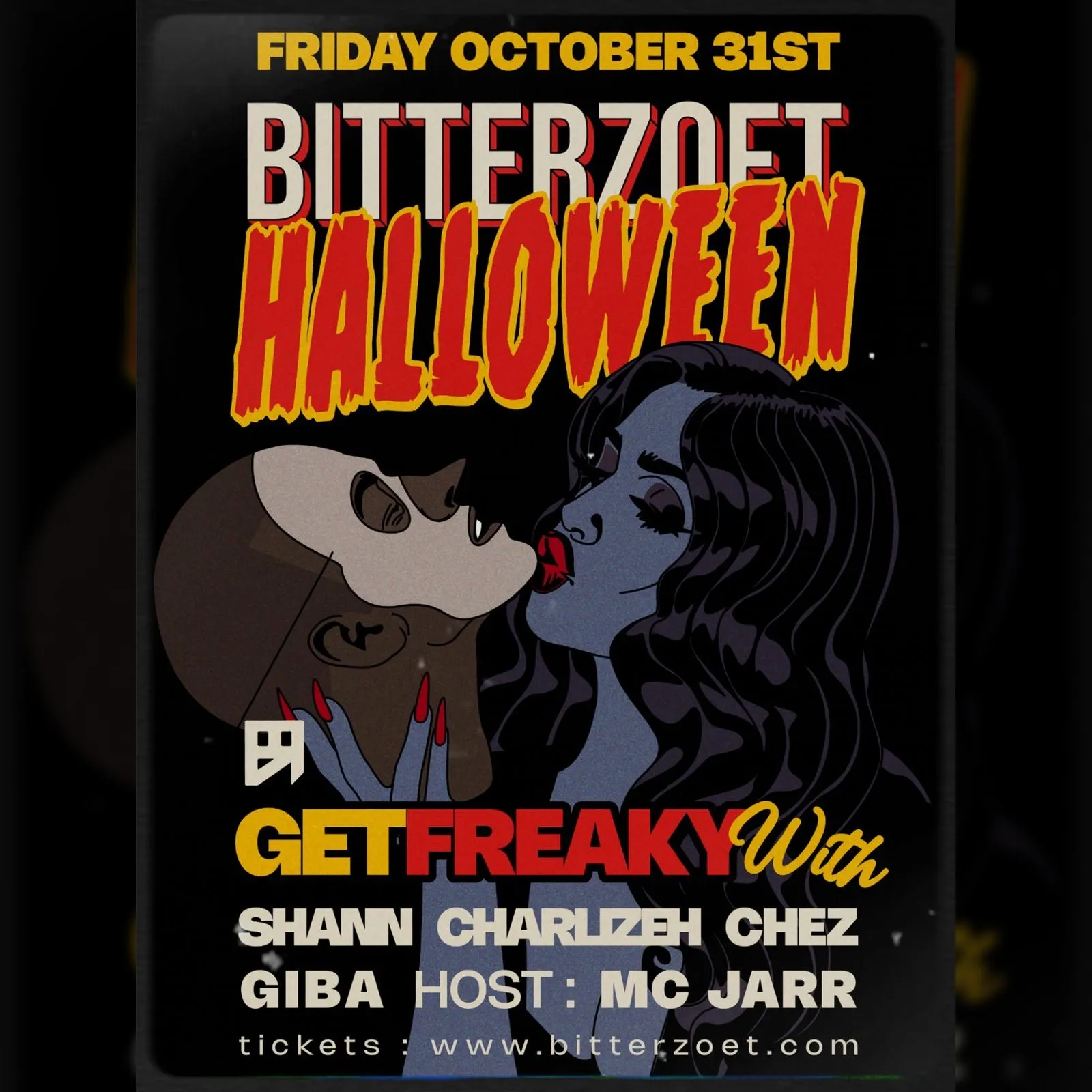 BITTERZOET HALLOWEEN: GET FREAKY