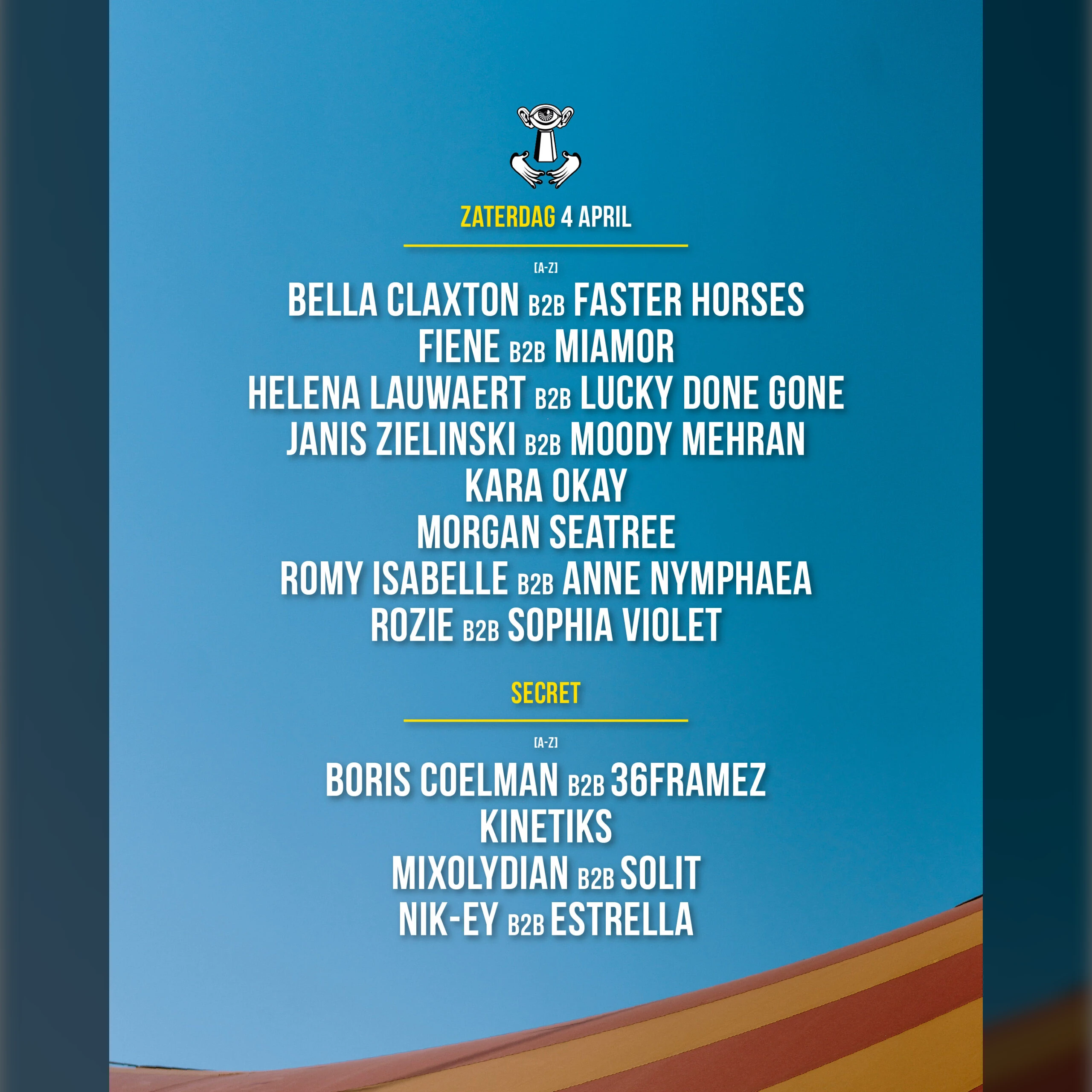 Thuishaven Paasweekender Zaterdag