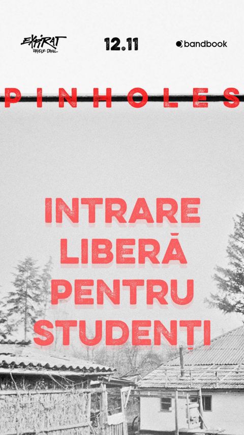 Pinholes • Lansare Single “ASTENIE”