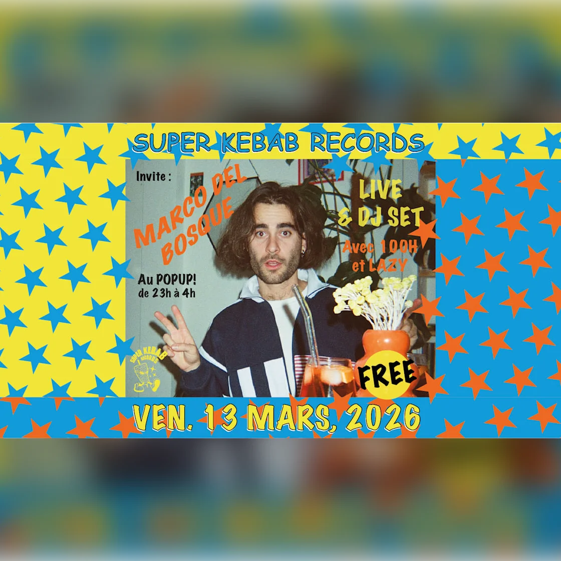 Super Kebab Records Invite Marco Del Bosque