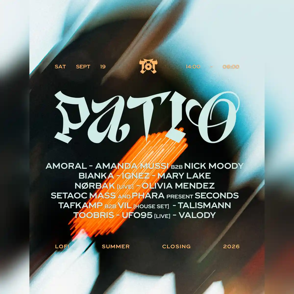 Patio - Summer Closing