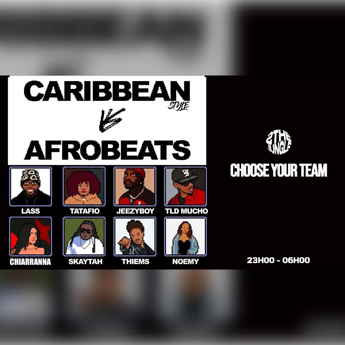 2the Jungle : Caribbean Style Vs Afrobeats
