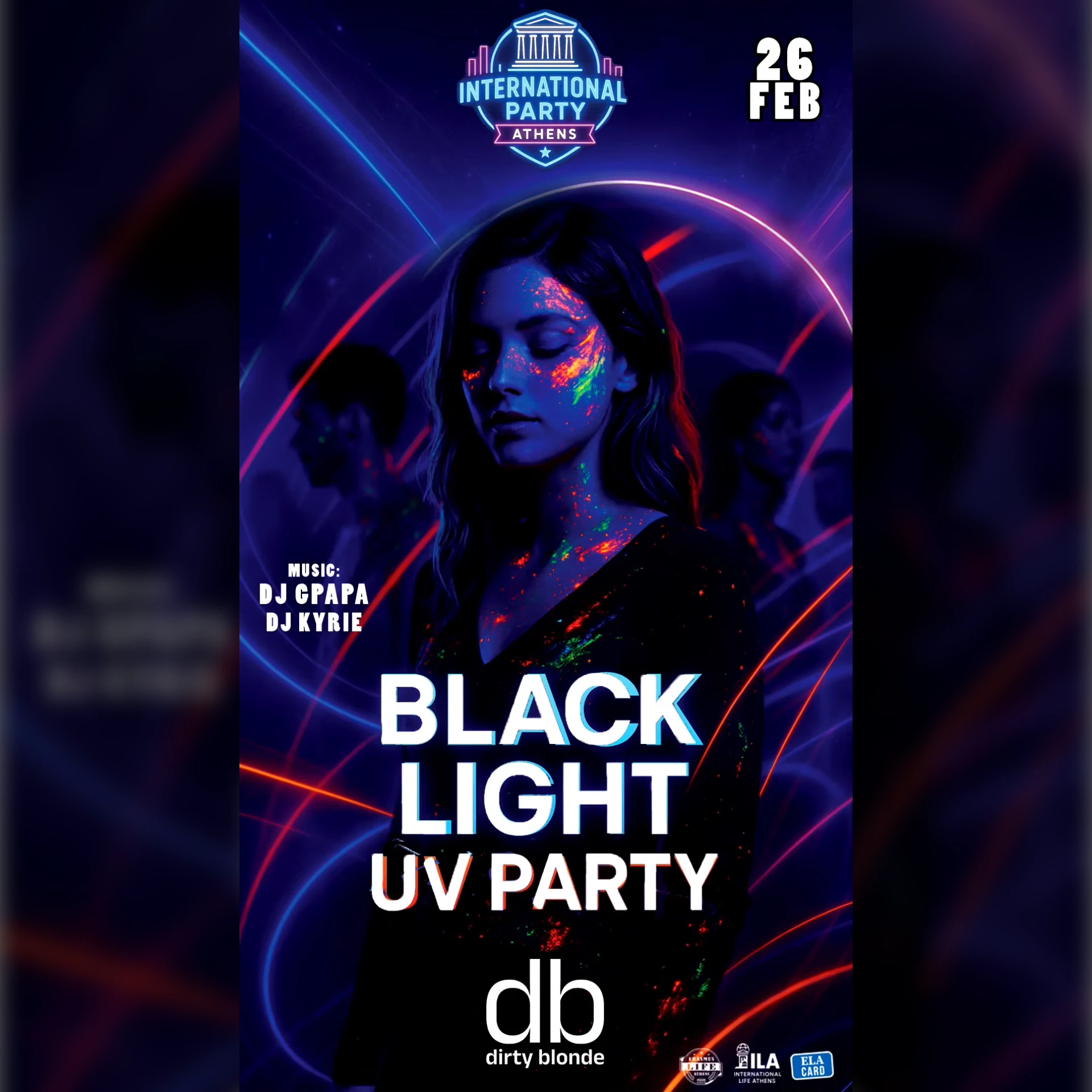 Black Light UV Party