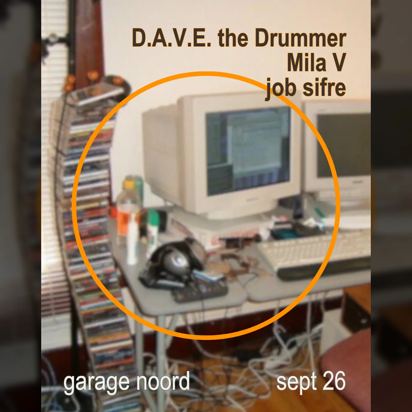D.A.V.E. the Drummer, Mila V, job sifre