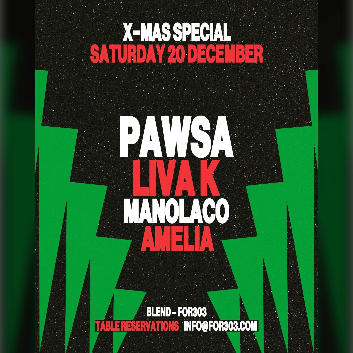 Βlend & For303 X-Mas Special w/ PAWSA