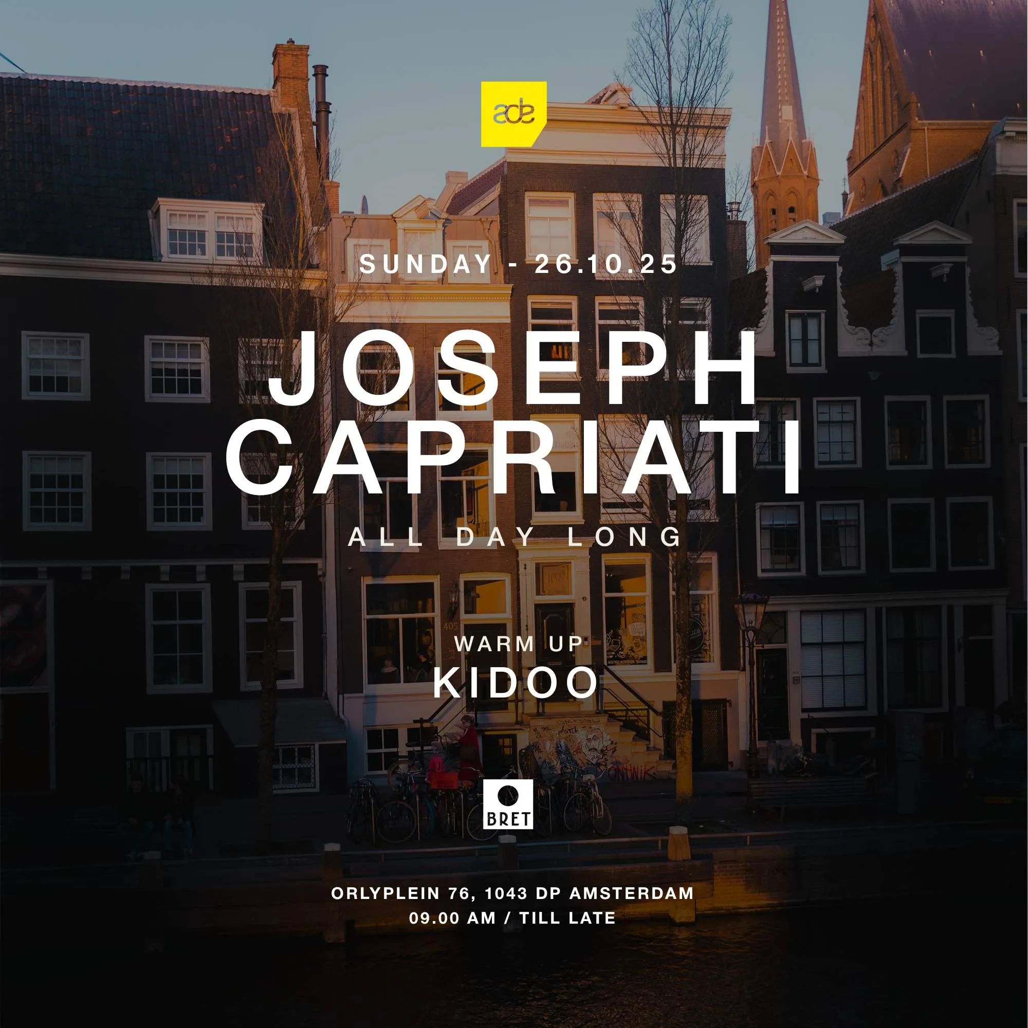 ADE Sunday with Joseph Capriati