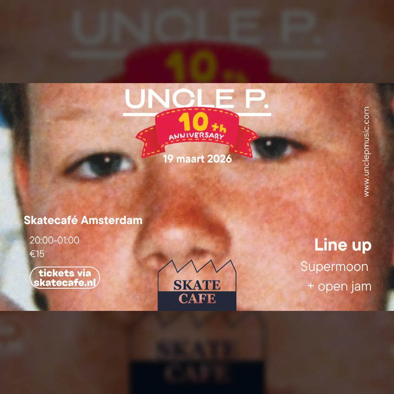 Uncle P. 10th Anniversary w/ Supermoon + OPEN JAM