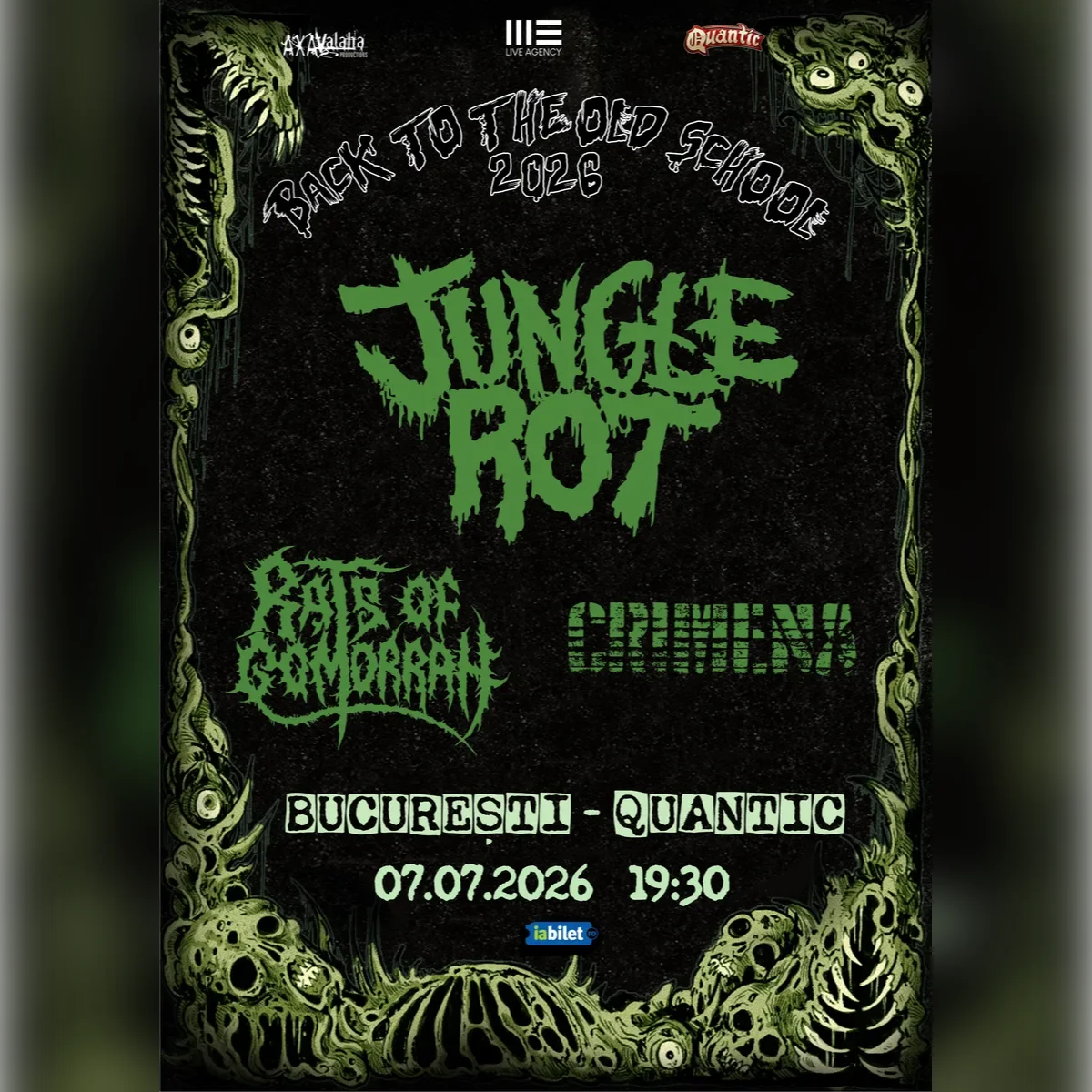 Jungle Rot / Rats Of Gomorrah / Crimena