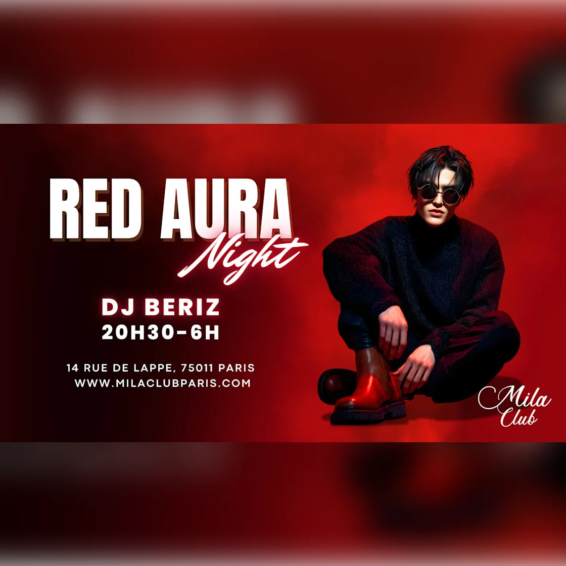 Red Aura - Mila Club Paris