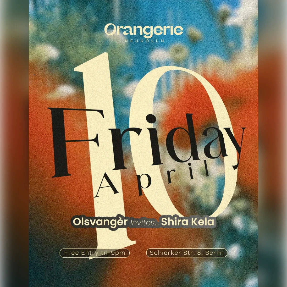 Friday • Olsvangèr & Shira Kela