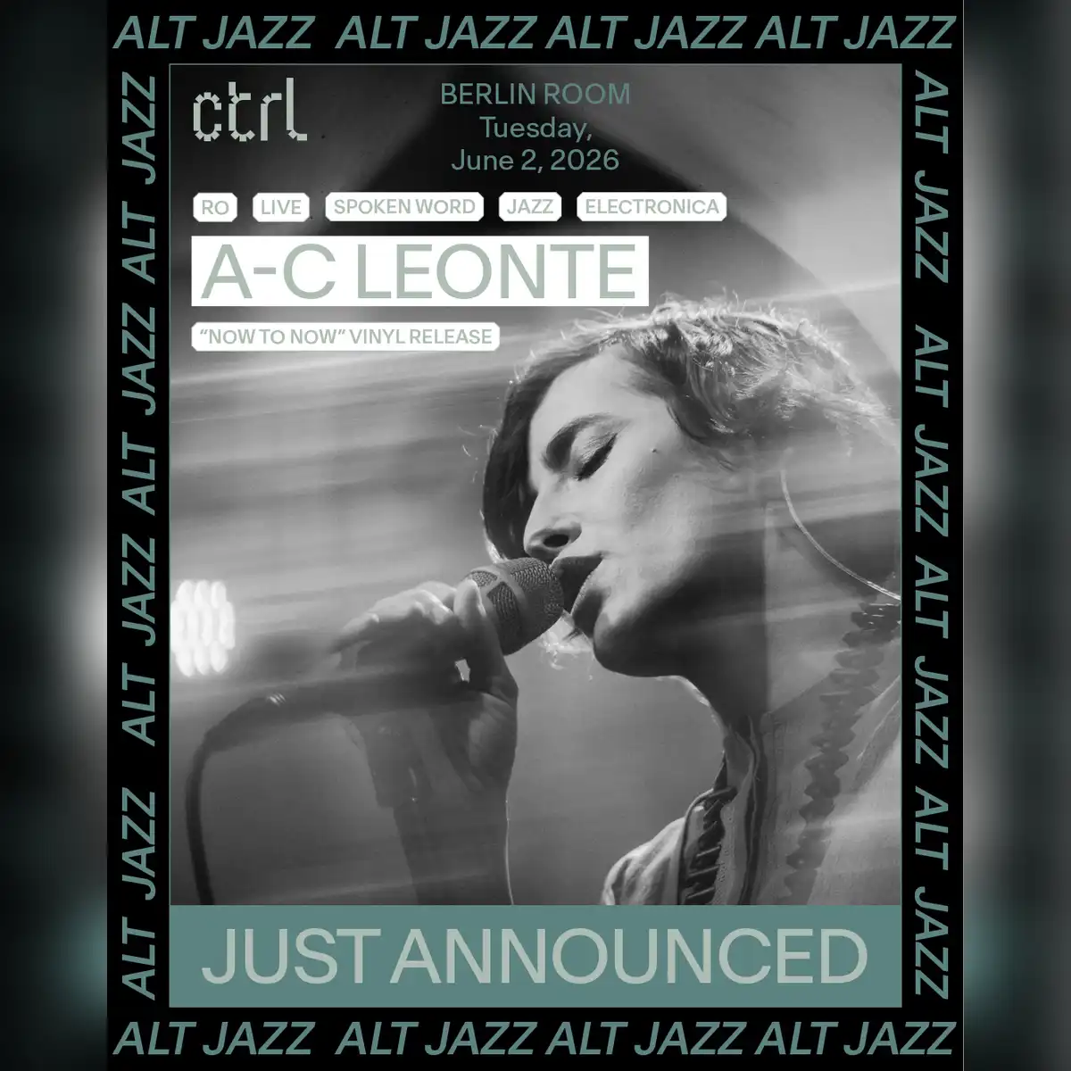 A-C Leonte - NOW to NOW Vinyl Release
